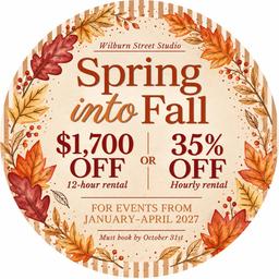 🍂 Spring into Fall Special